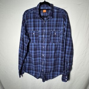 Men's Hugo Boss Button up Casual Shirt Sz XL